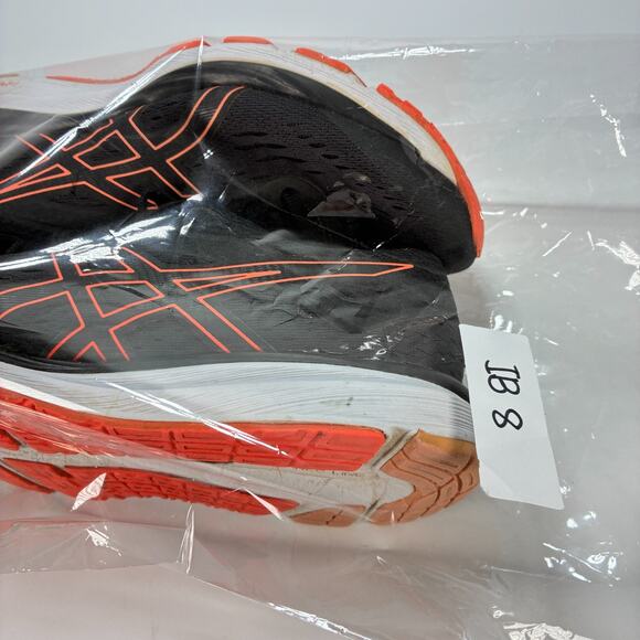 ASICS Gel-Cumulus 20 Black Orange Training Running Shoes 1012A008 Womens Size 10 - Picture 10 of 10